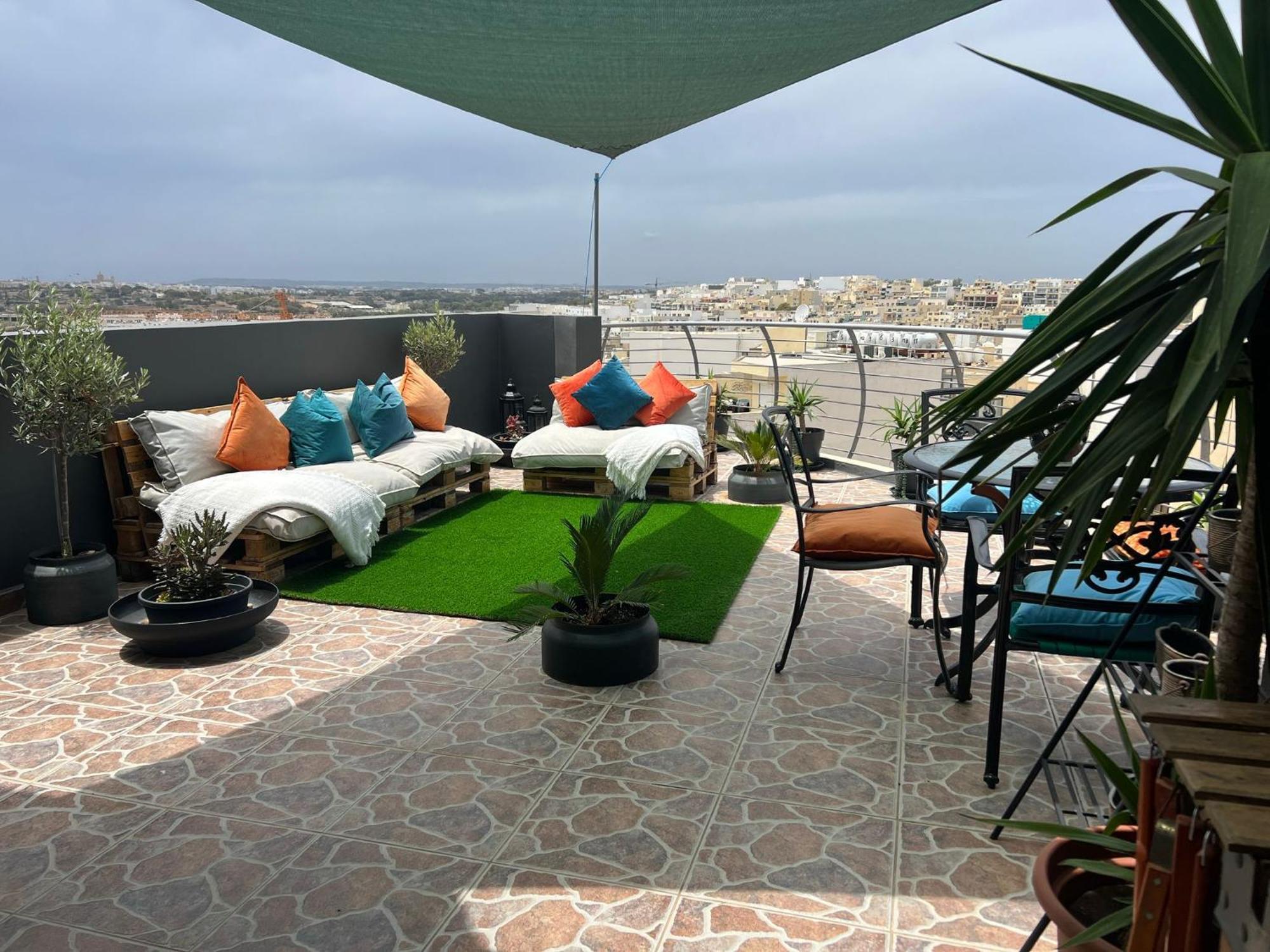 Trendy Seaside Escape 2 Bedroom Penthouse Marsaskala Kültér fotó