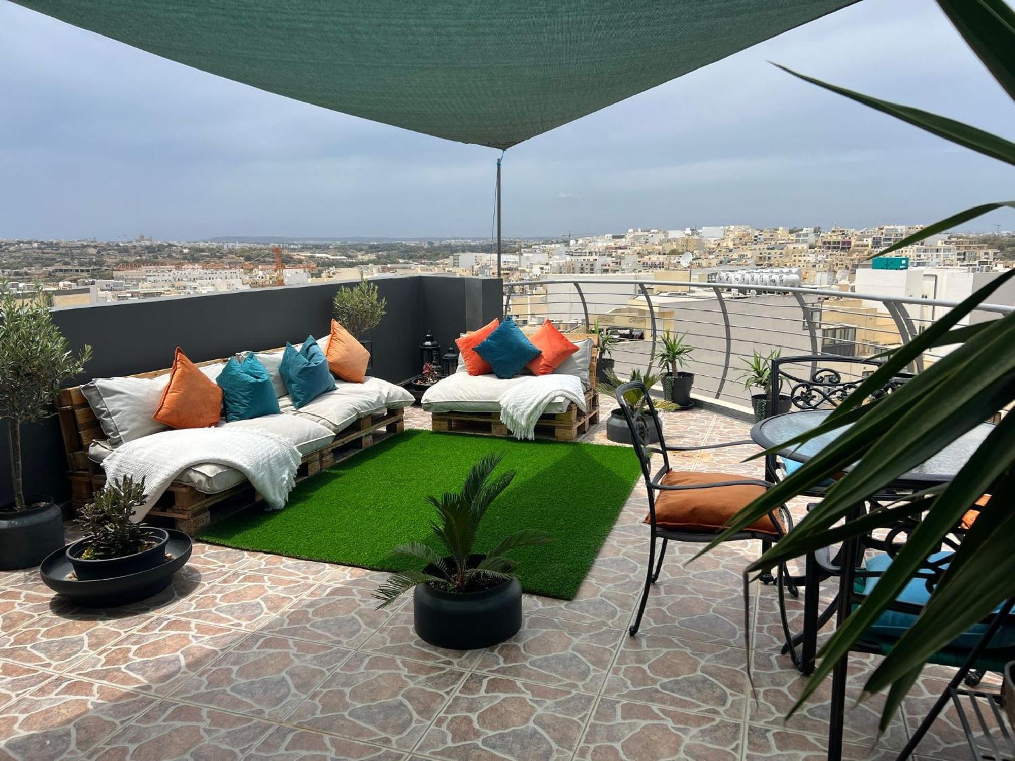 Trendy Seaside Escape 2 Bedroom Penthouse Marsaskala Kültér fotó