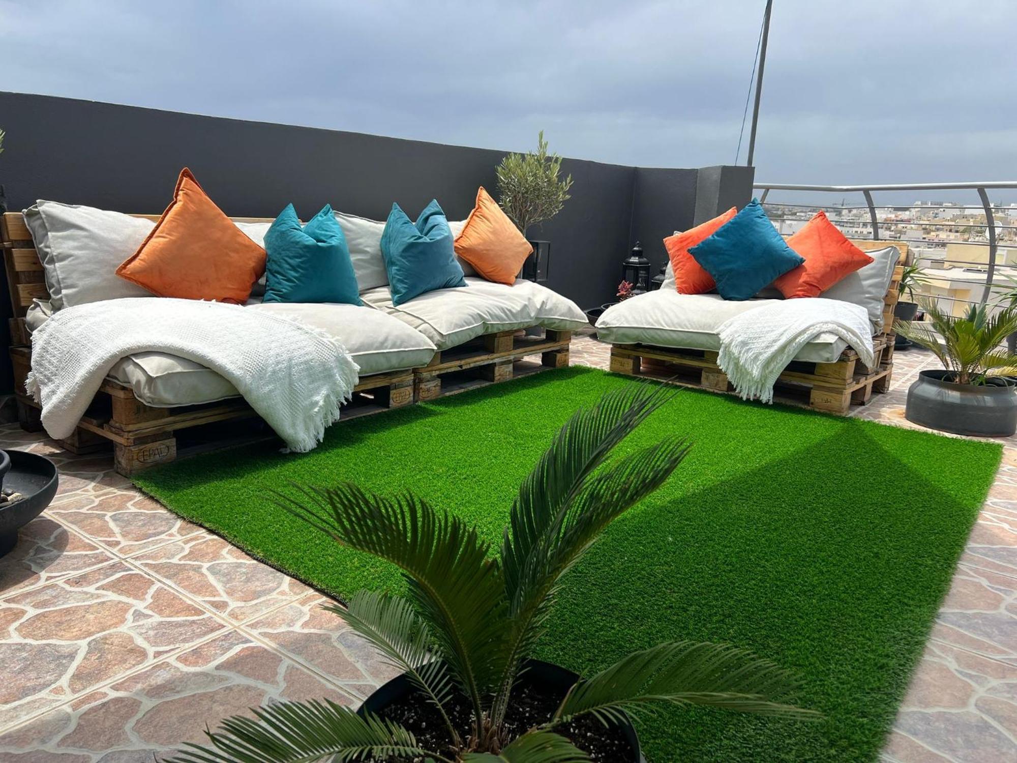Trendy Seaside Escape 2 Bedroom Penthouse Marsaskala Kültér fotó
